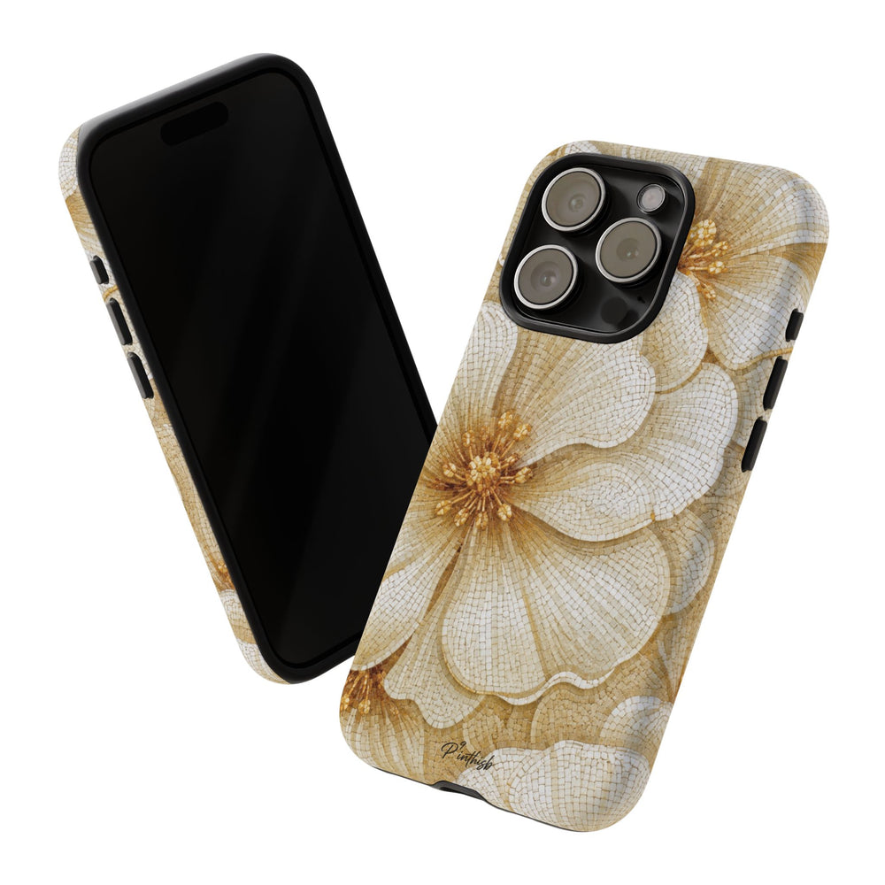 Floral Gold Bloom Tough Case