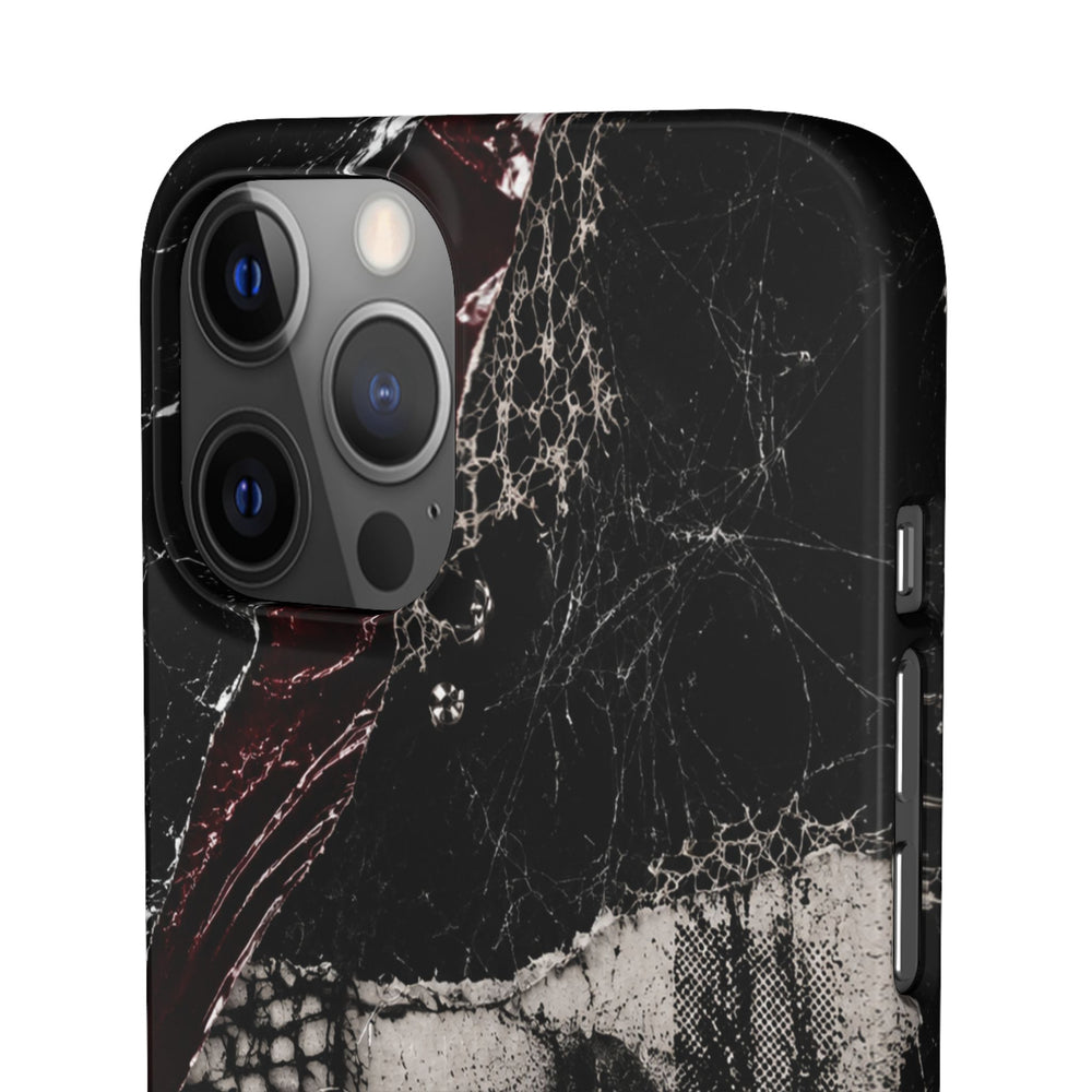 Midnight Static Snap Phone Case