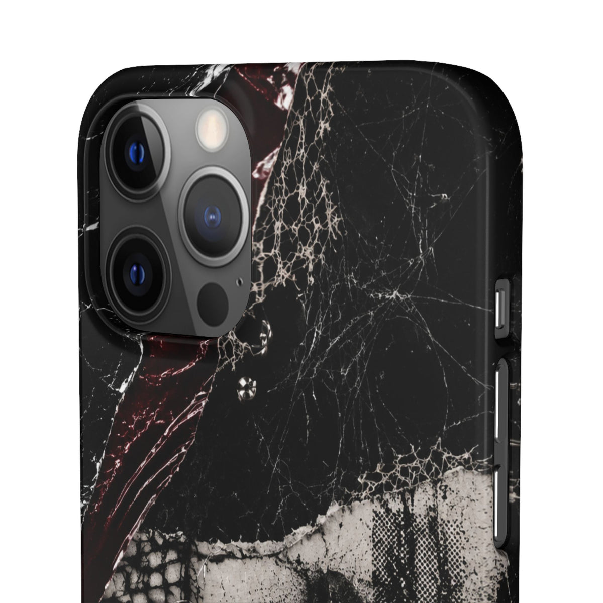 Midnight Static Snap Phone Case
