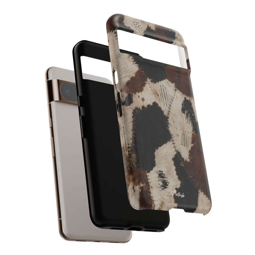 Brown & Black Animal Print Tough Case