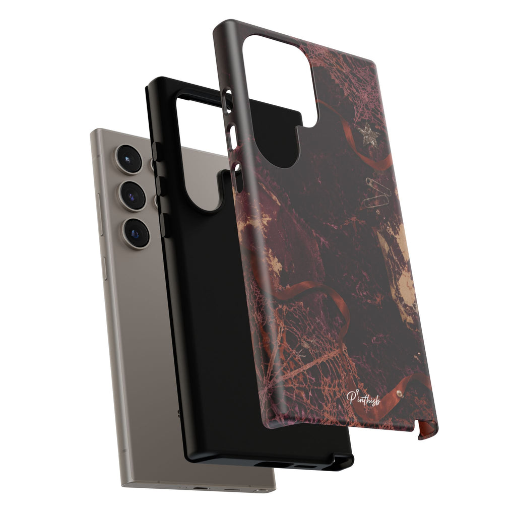 Dark Maroon Vintage Tough Case