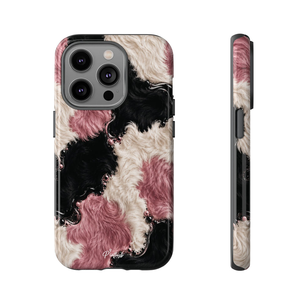 Cow Print Swirl Tough Case