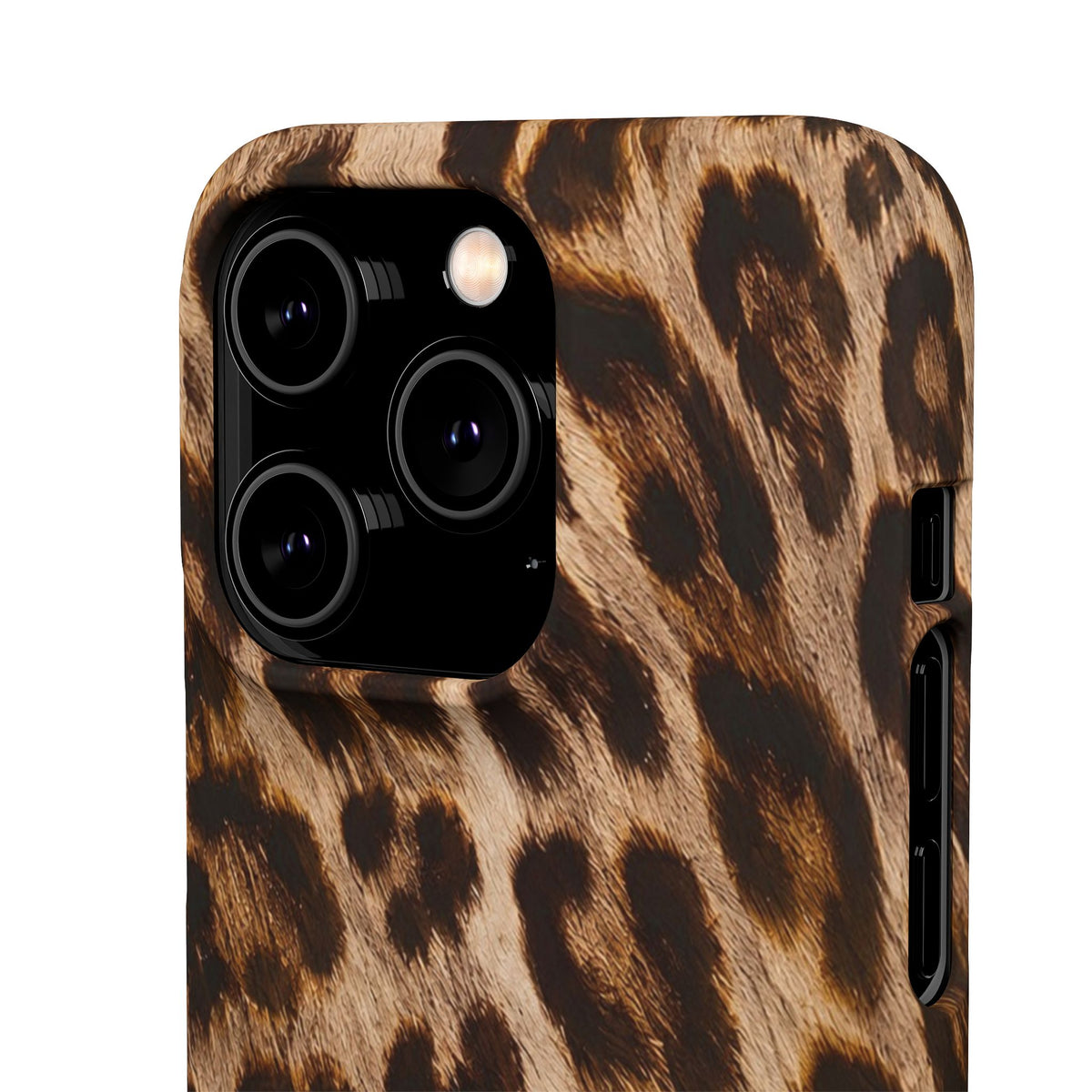 Leopard Print Snap Phone Case