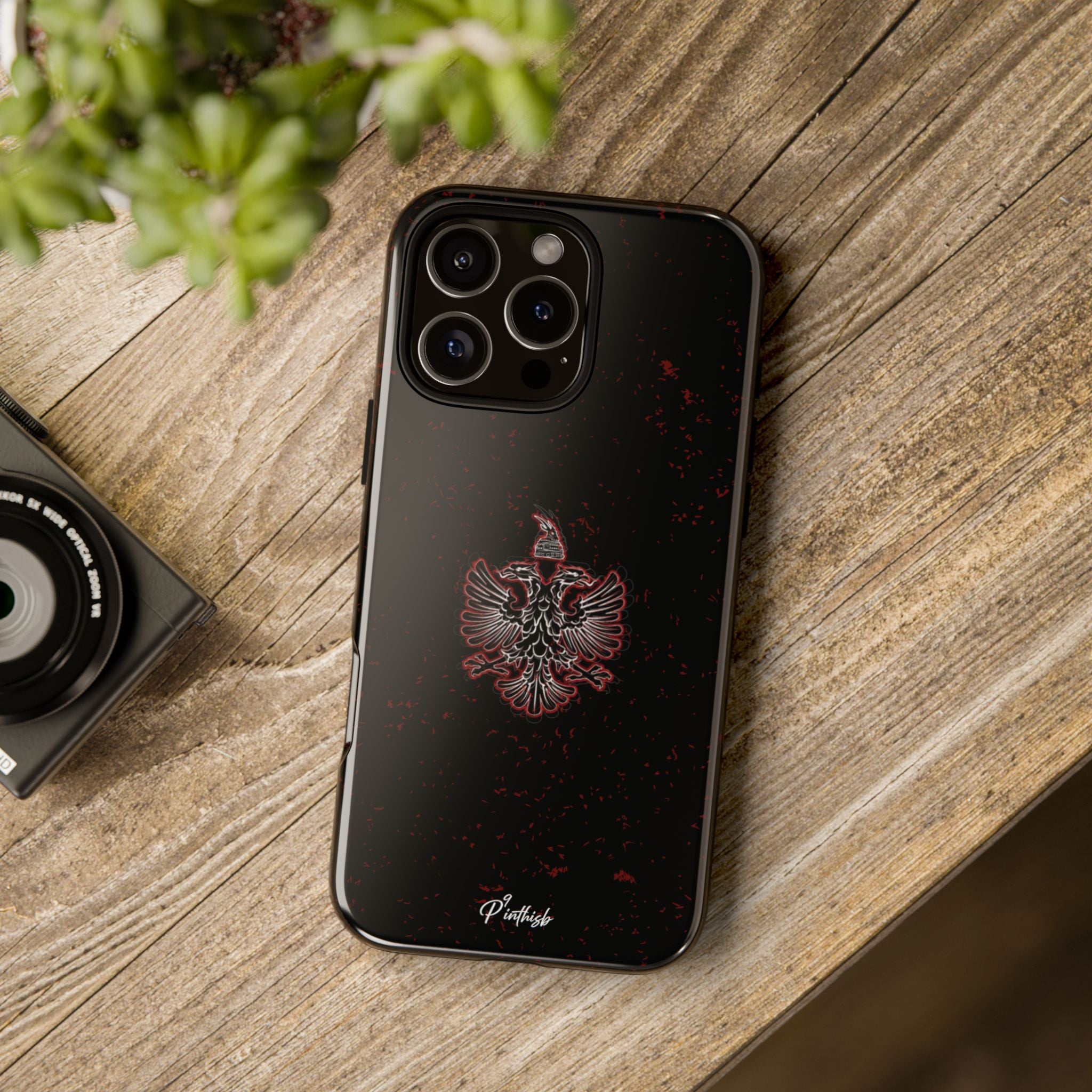 Albanian eagle Tough Phone Case