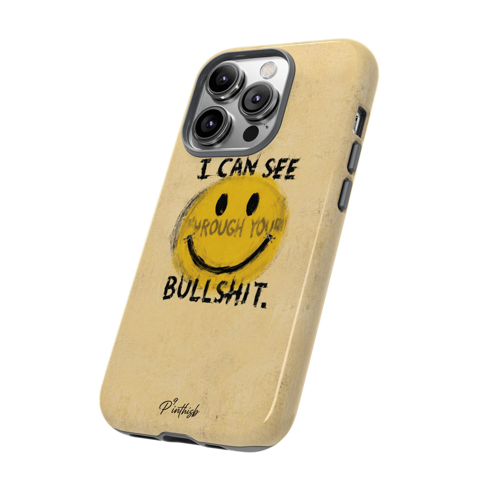 Smiley Anti-BS Tough Case