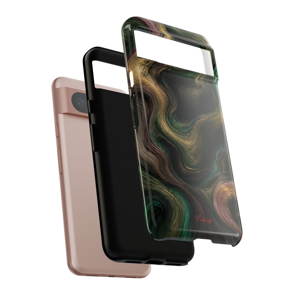 Marbled Forest Tough Phone Case