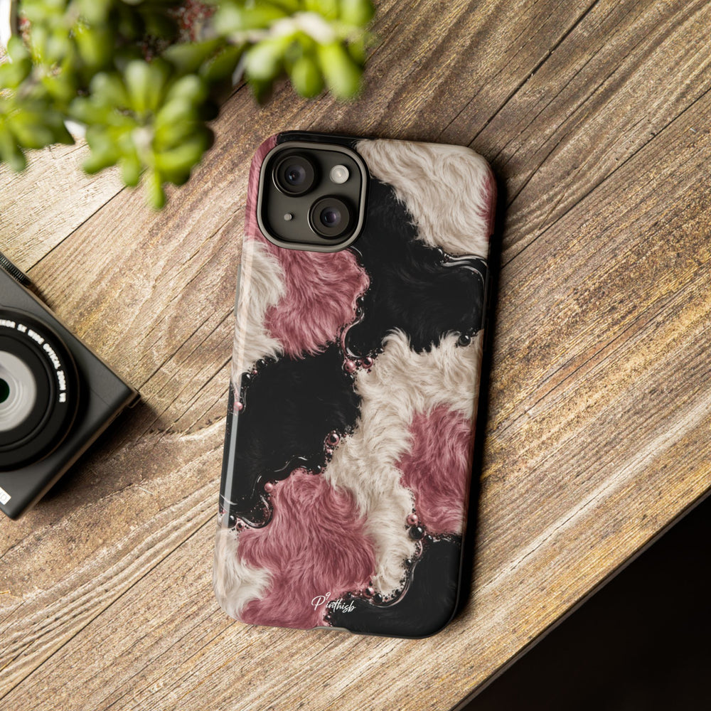 Cow Print Swirl Tough Case