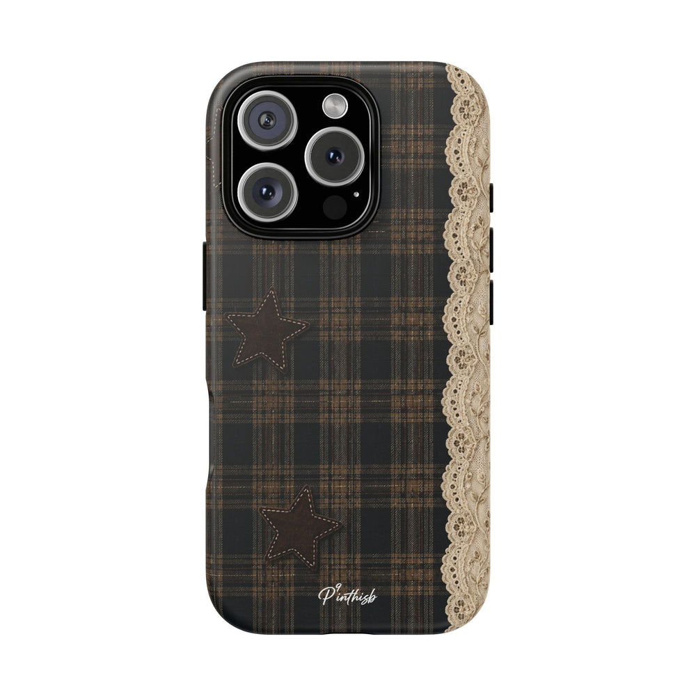Vintage Stars Lace Phone Case