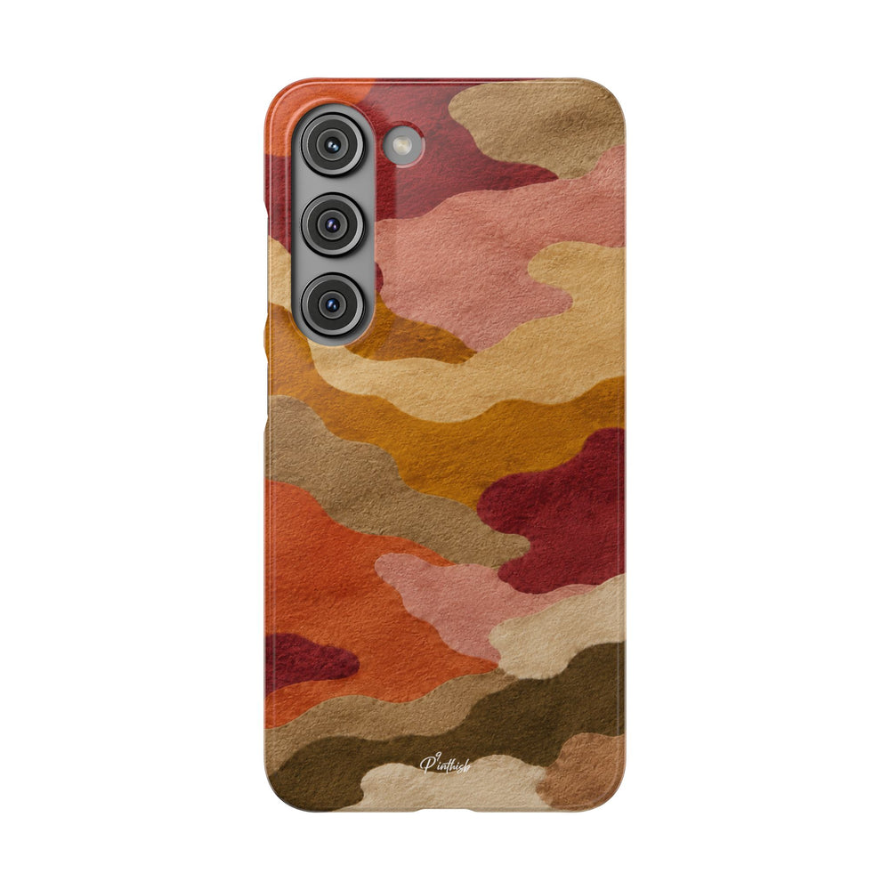 Watercolour Camo Snap Case
