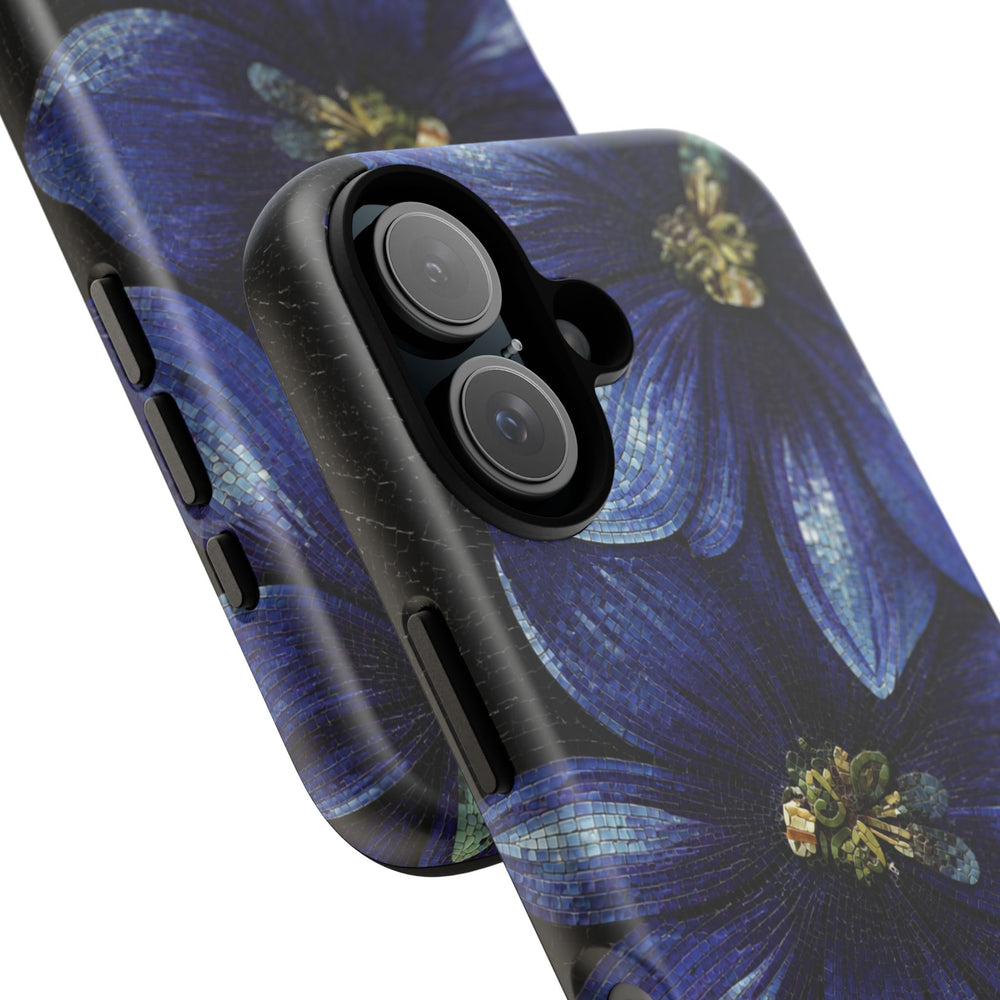 Blue Floral Tough Case