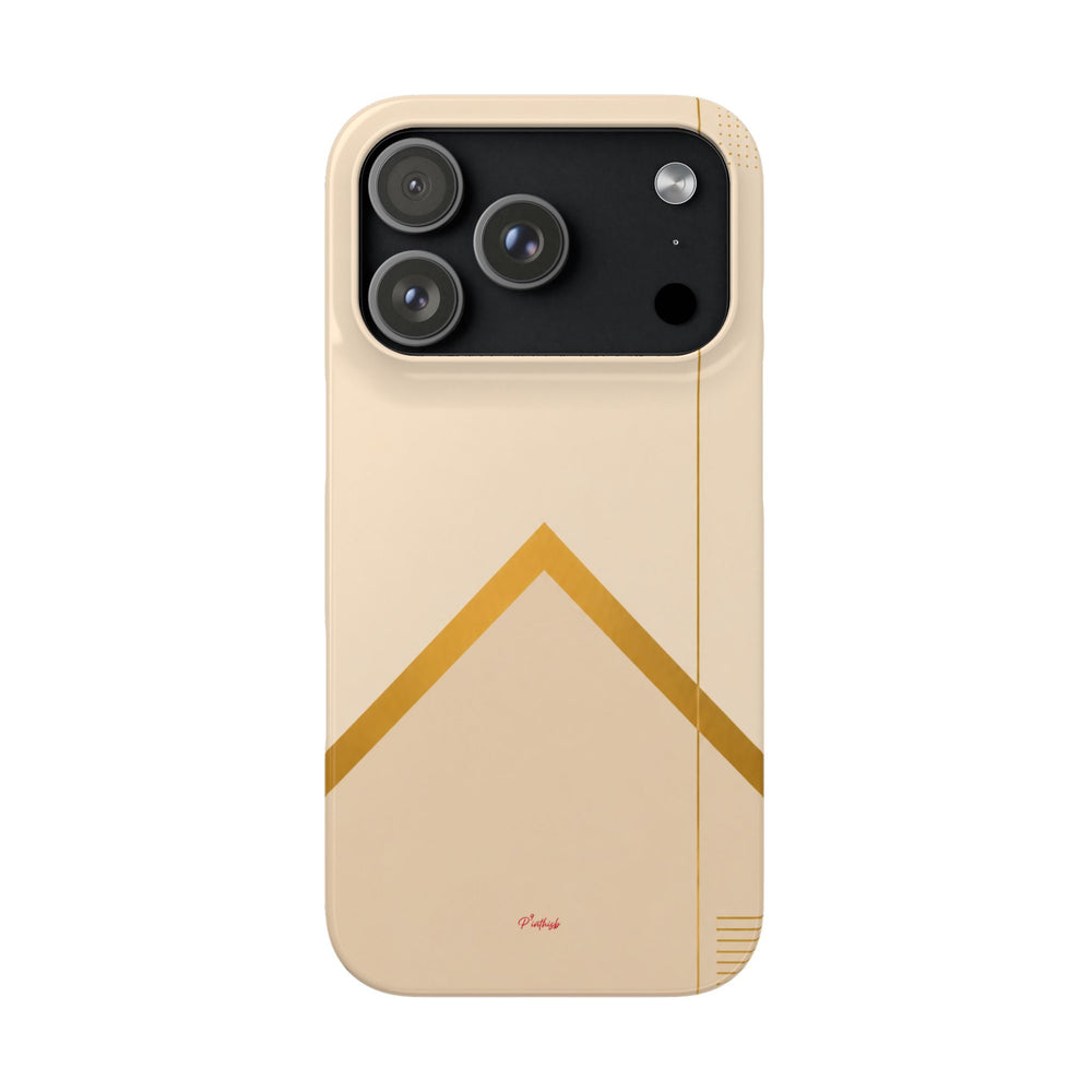 Gold Malboro Inspired Snap Phone Case