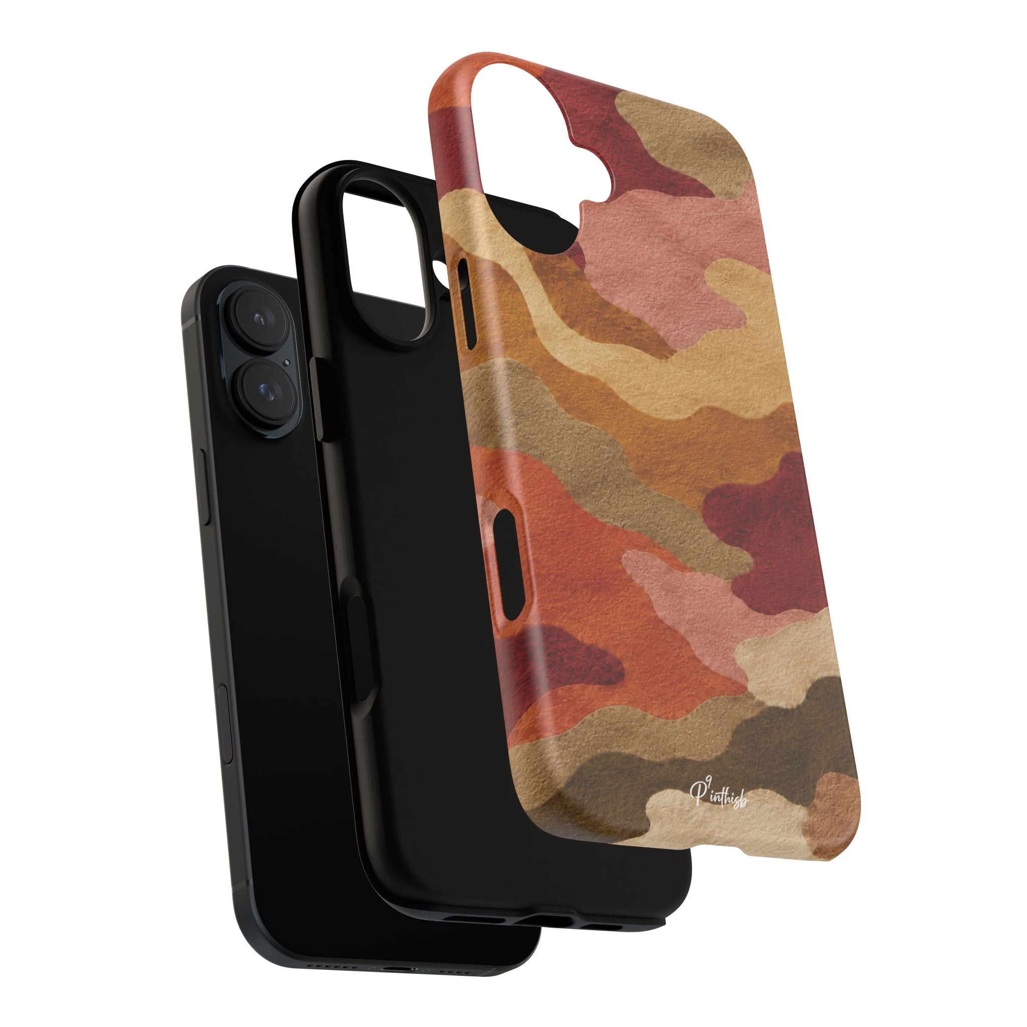 Watercolour Camo Tough Case