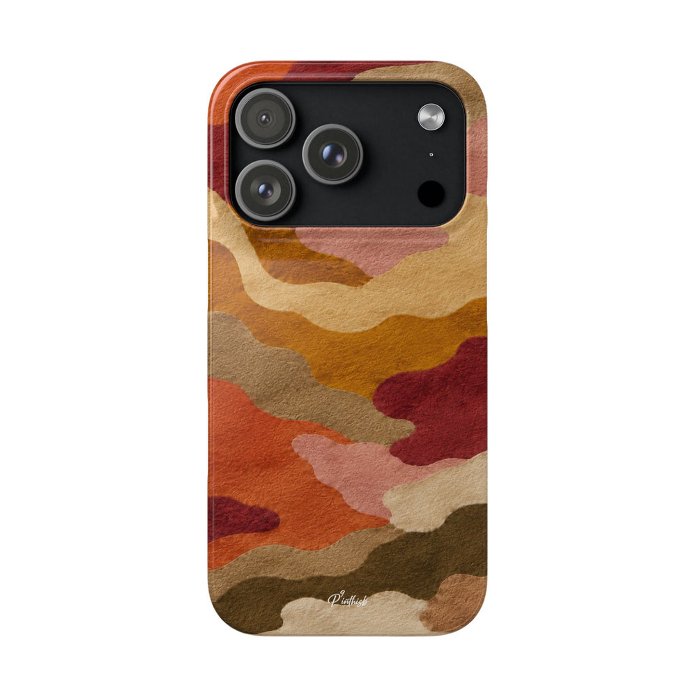 Watercolour Camo Snap Case