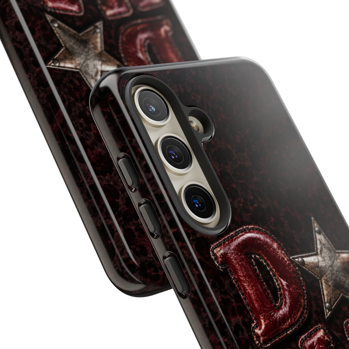 Geometric Blue Diamond Tough Phone Case