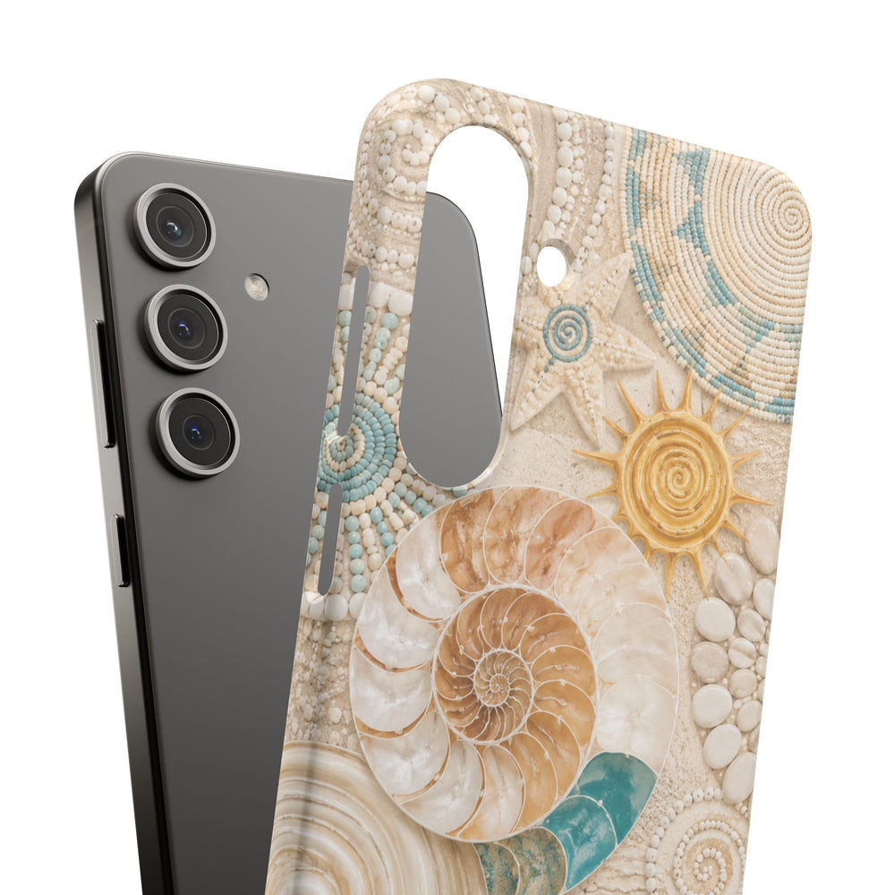 Coastal Seashell Snap Case