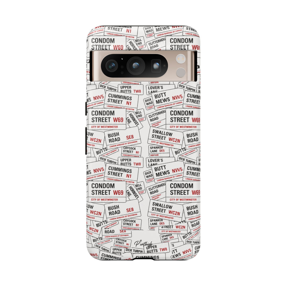 Cheeky London Street Signs Phone Case