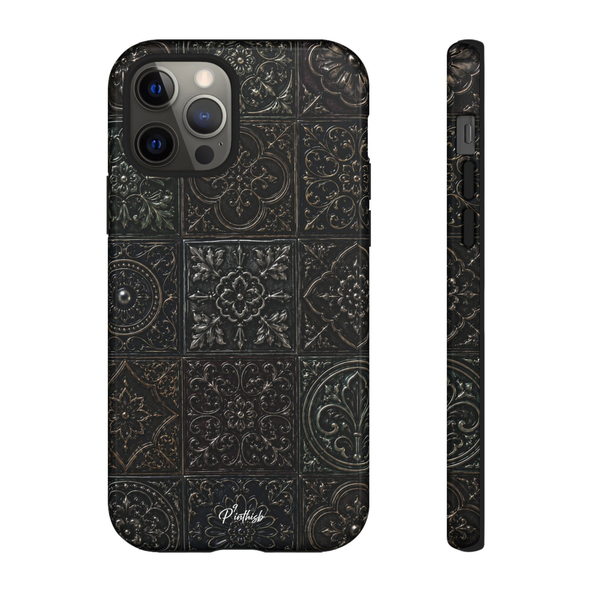Mosaic Pattern Tough Phone Case