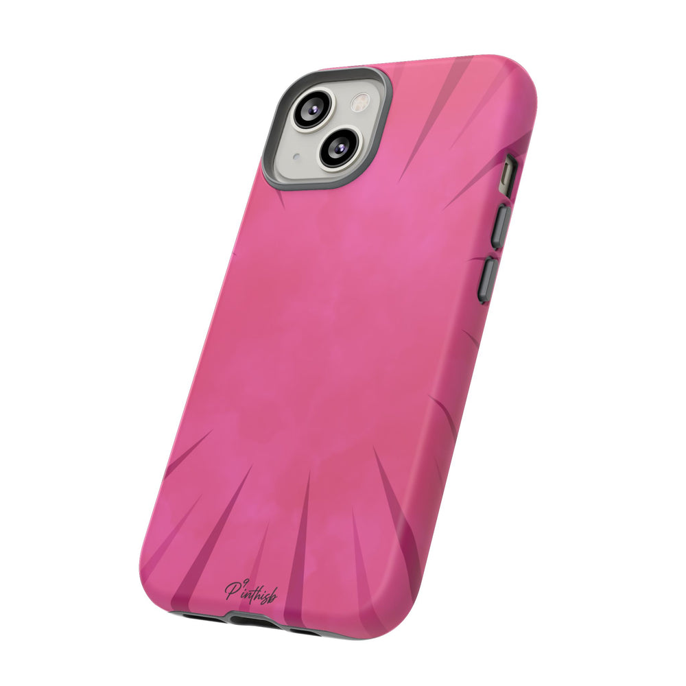Pink Burst Tough Phone Case