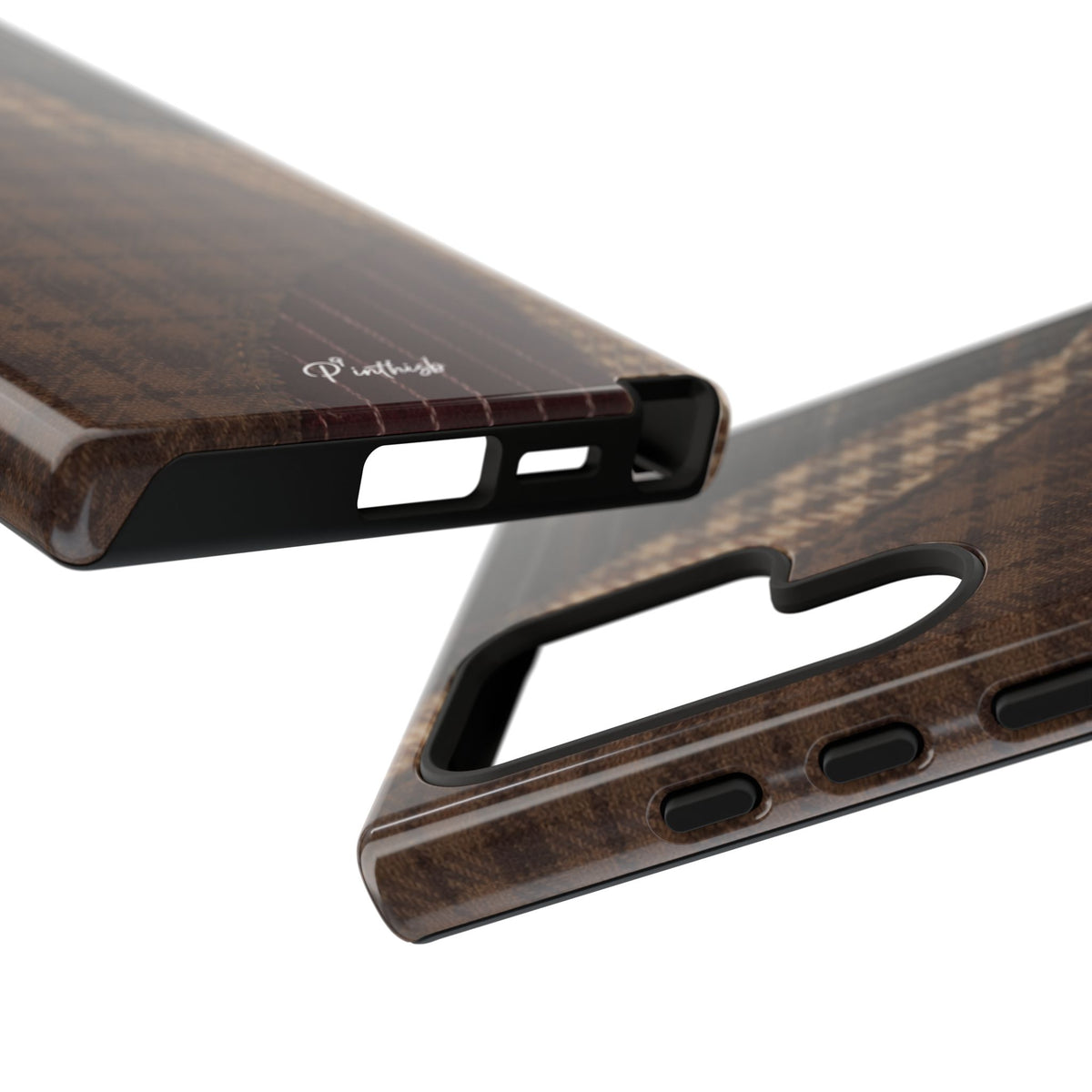 Rustic Brown Retro Tough Case
