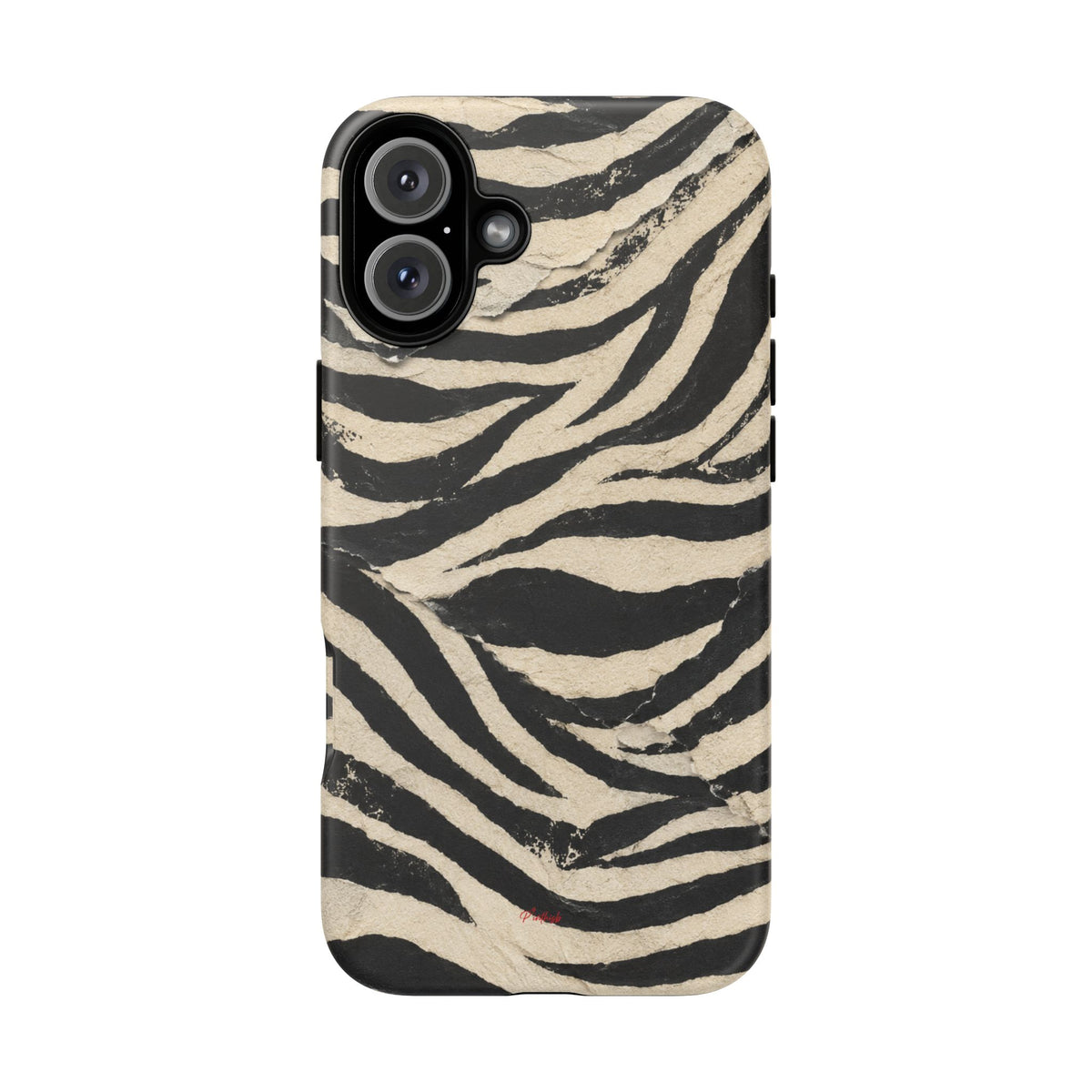 Wavy Peach & Mauve Tough Case