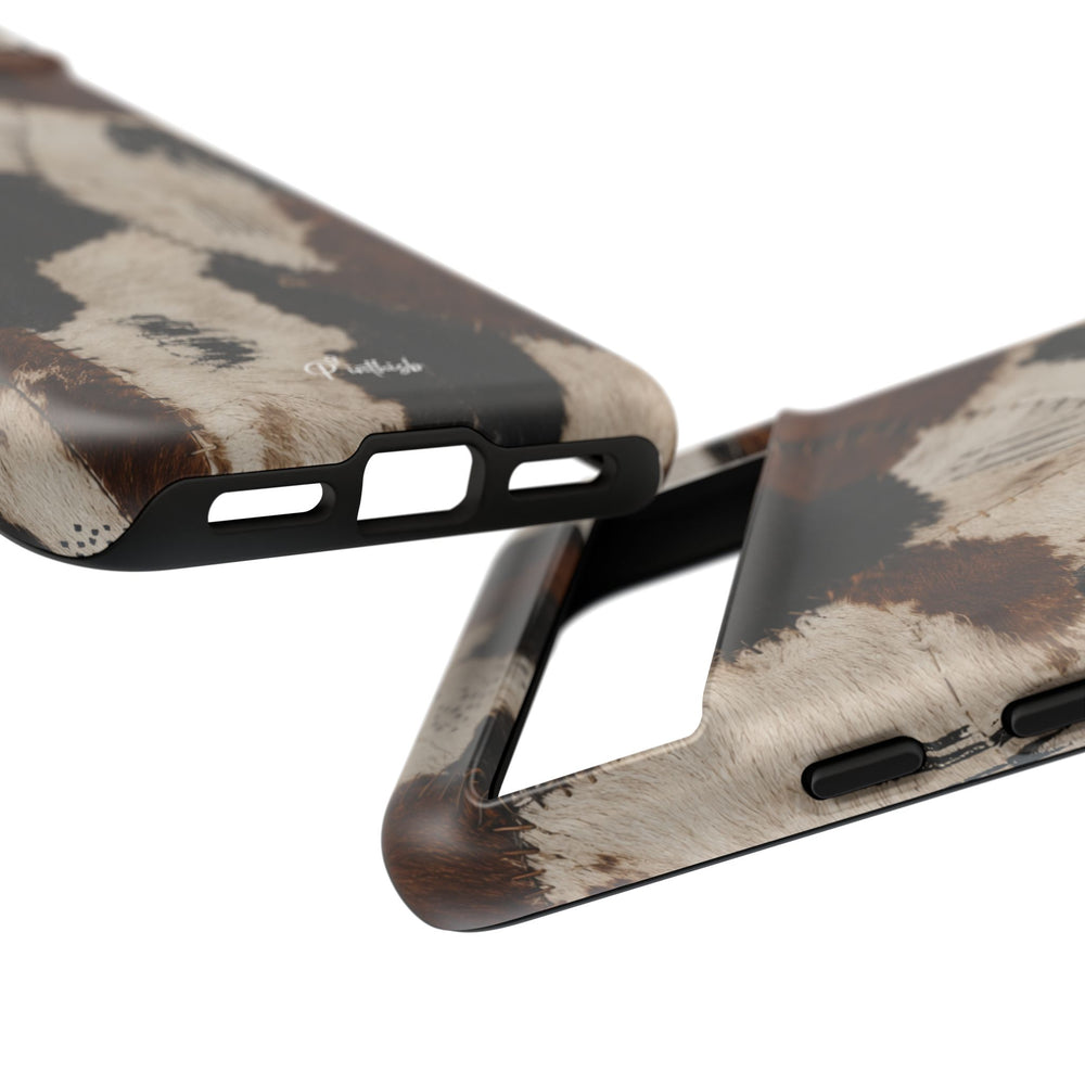 Brown & Black Animal Print Tough Case
