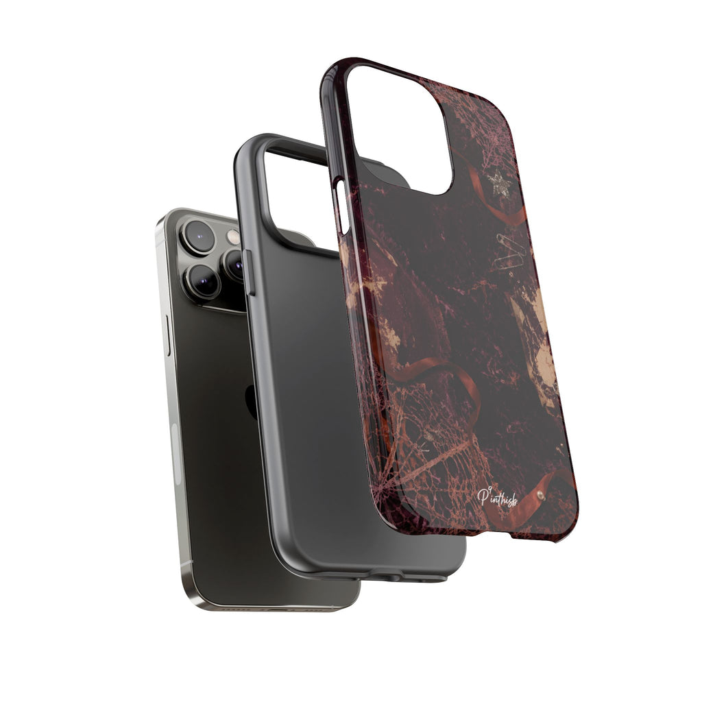Dark Maroon Vintage Tough Case