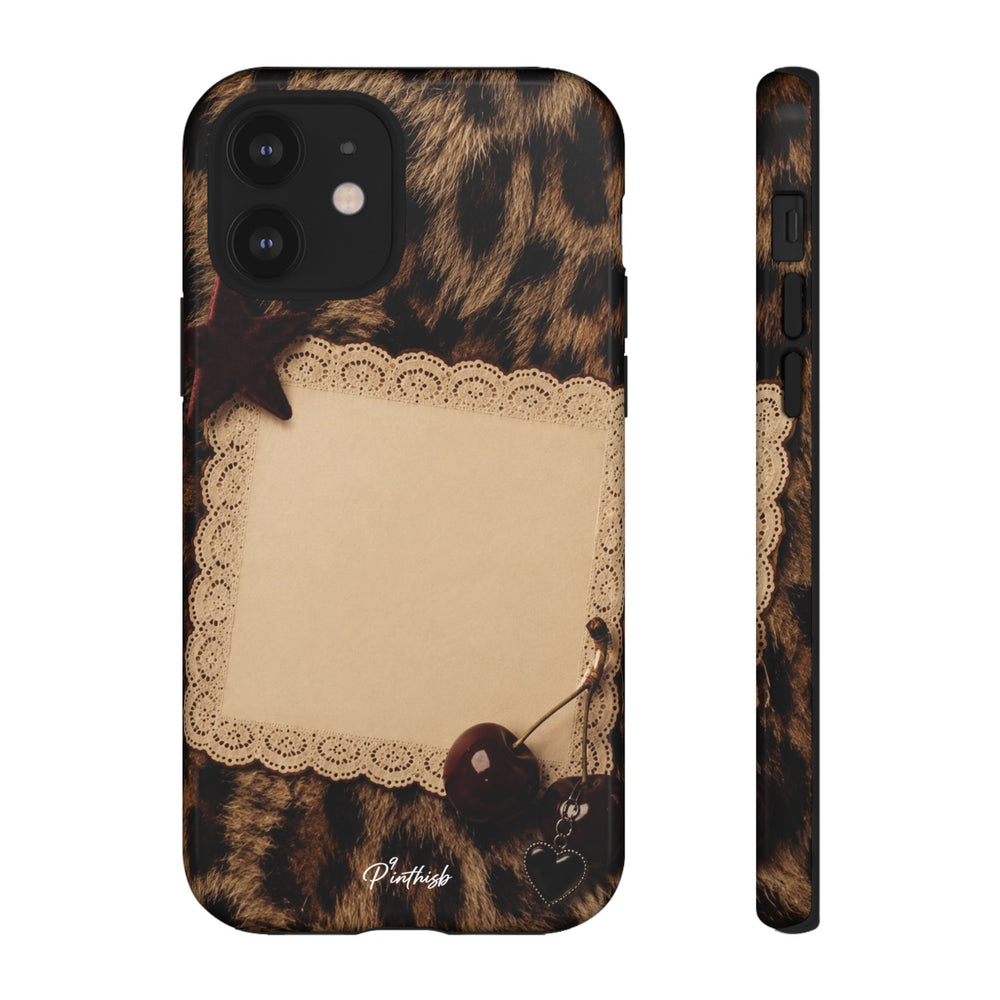 Personalized Leopard Lace Phone Case