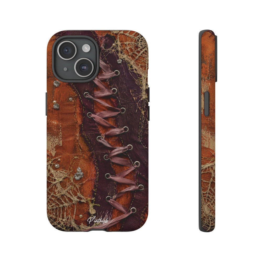 Vintage Leather Lace Tough Case