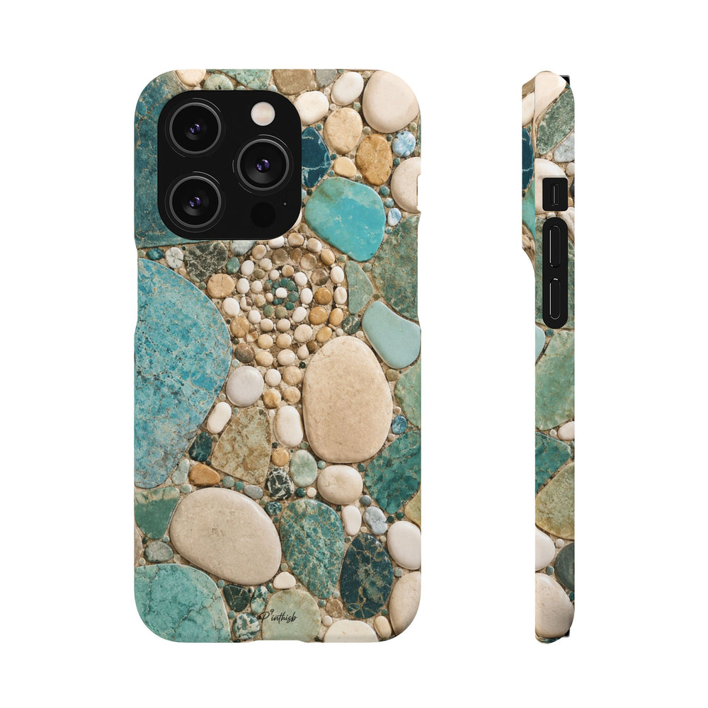 Sea Glass Mosaic Snap Case