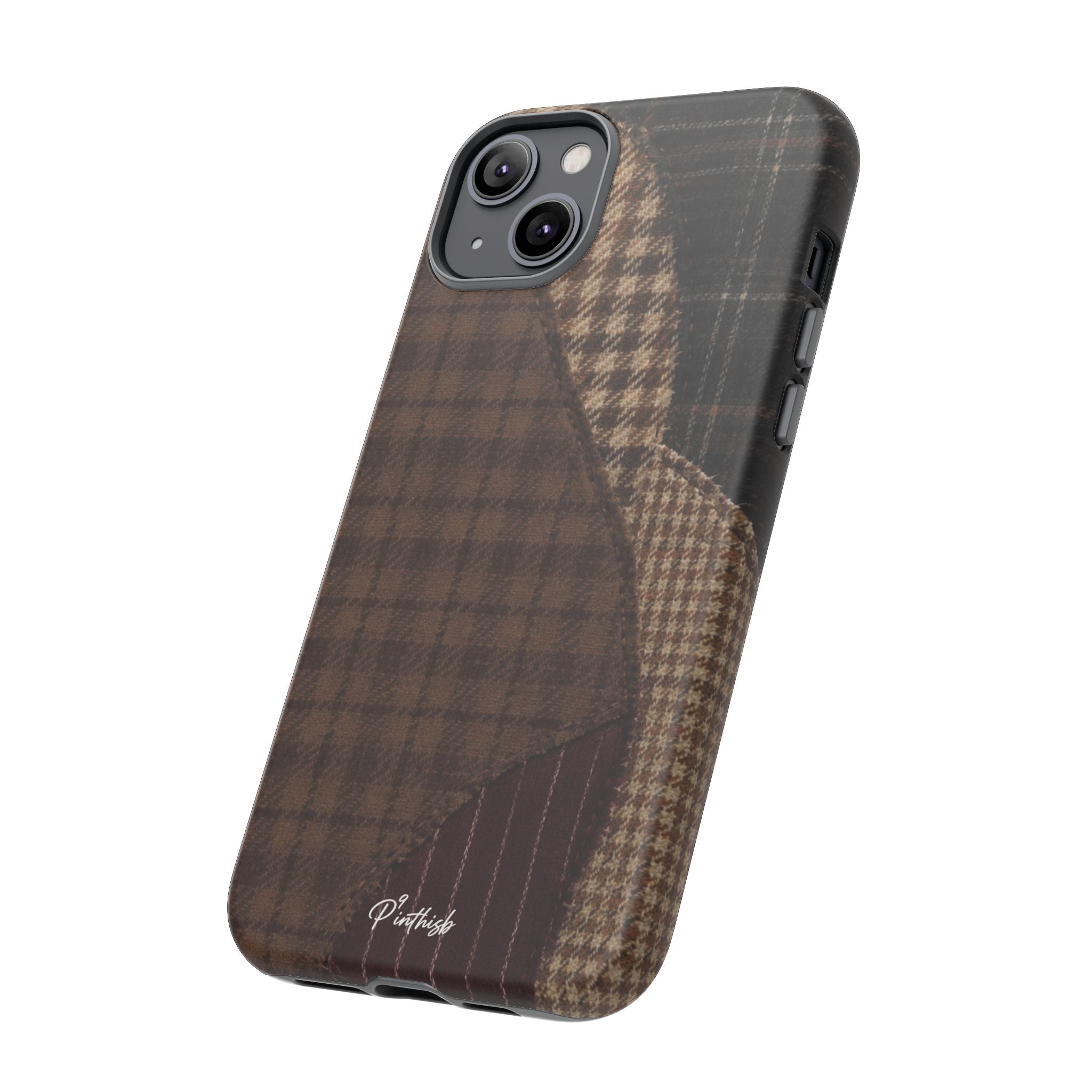 Rustic Brown Retro Tough Case
