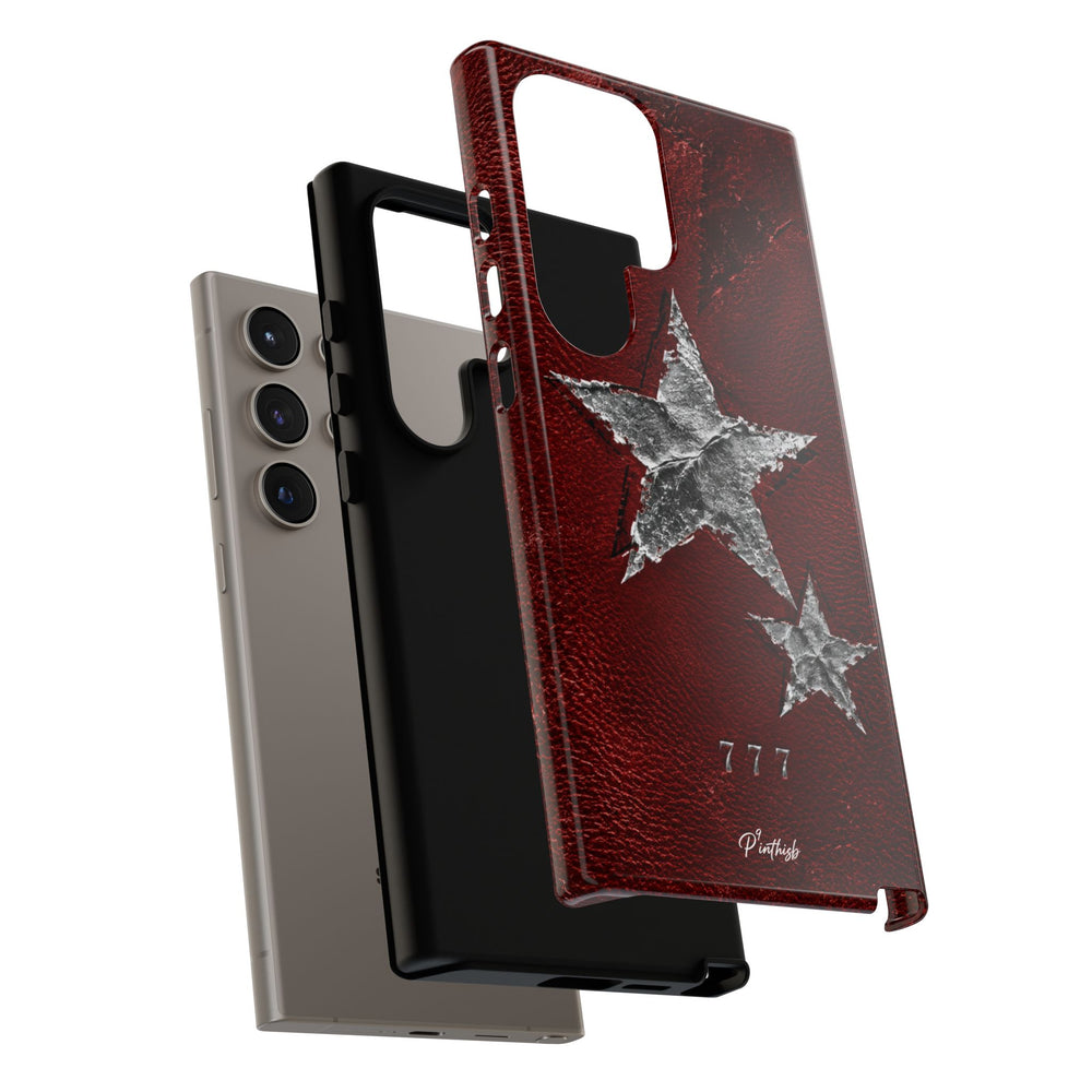 777 Metallic Stars Phone Case