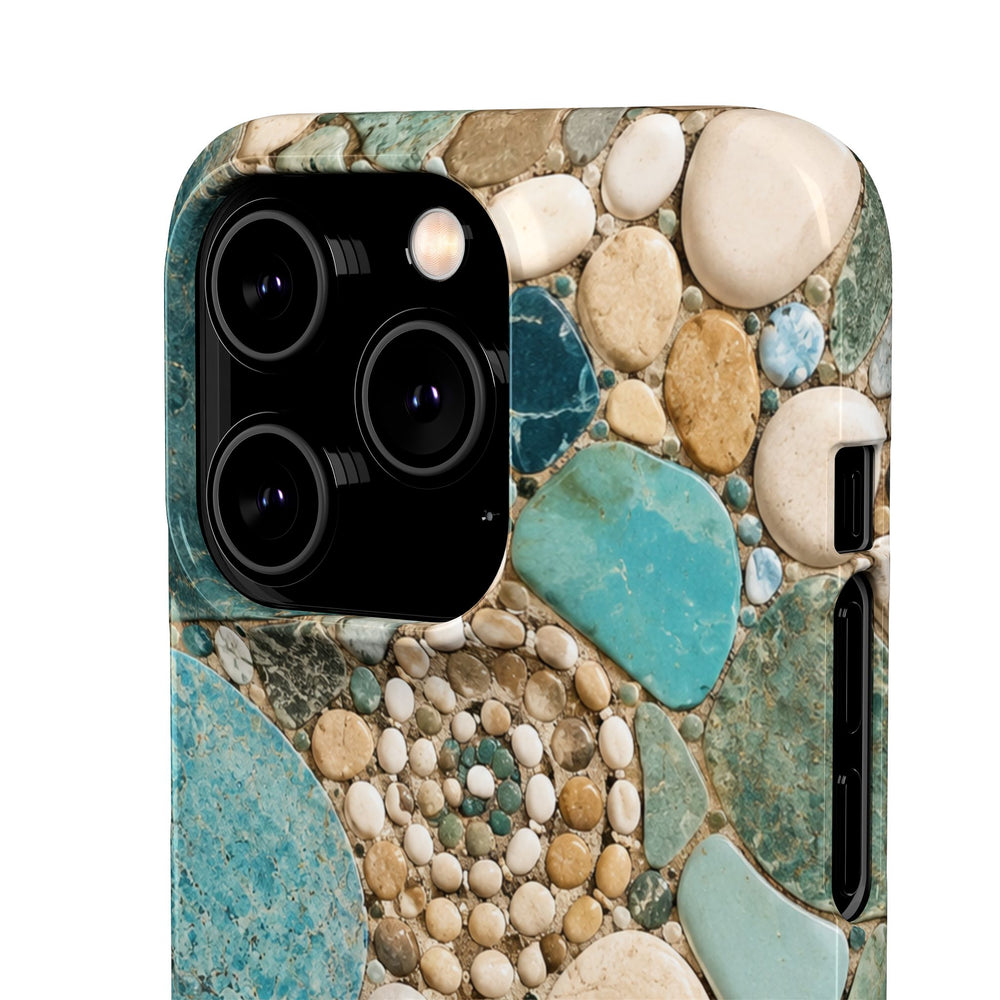 Sea Glass Mosaic Snap Case