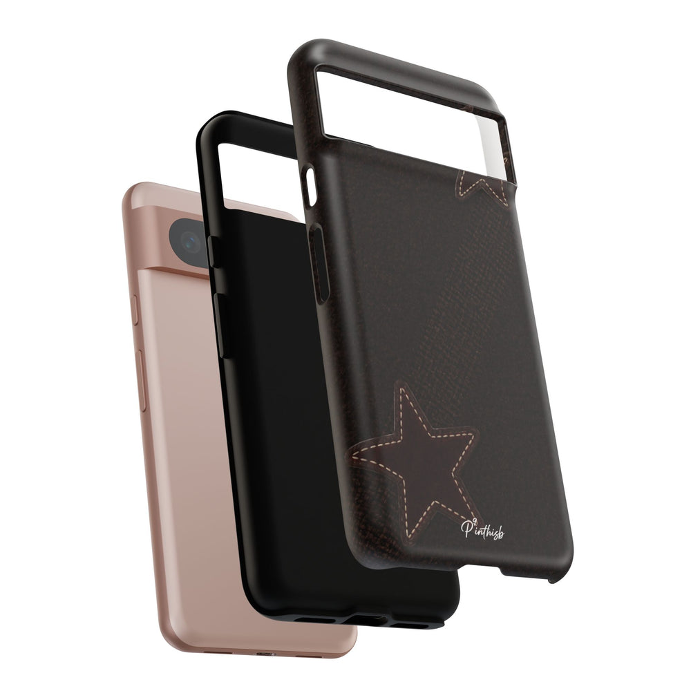 Rustic Stitched Star Phone Case