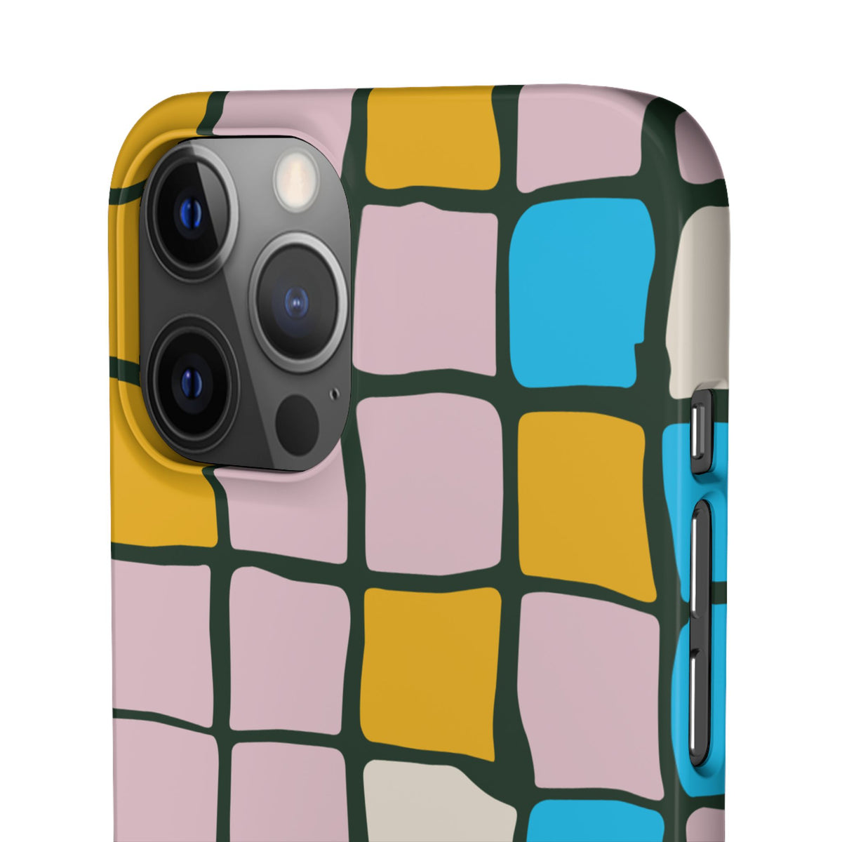 Color Grid Snap Phone Case