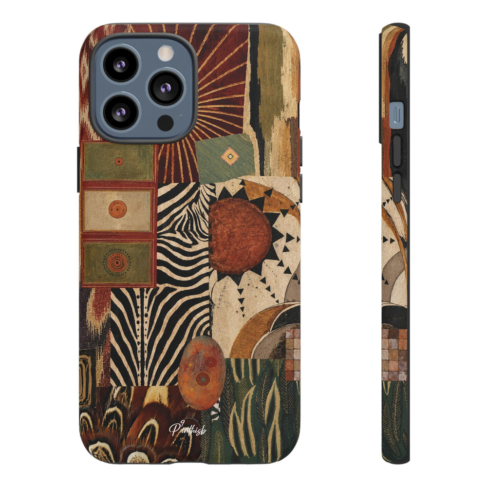 Abstract Boho Collage Tough Case