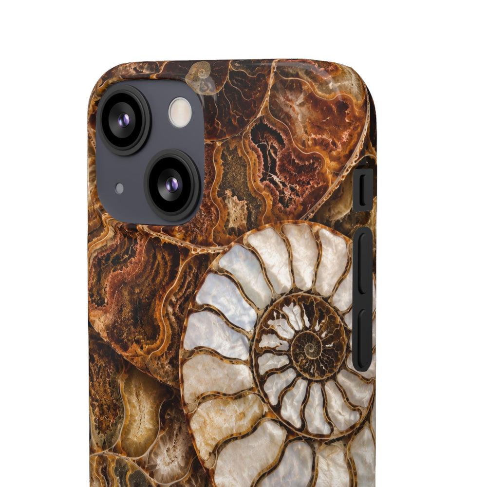 Nautilus Fossil Snap Case