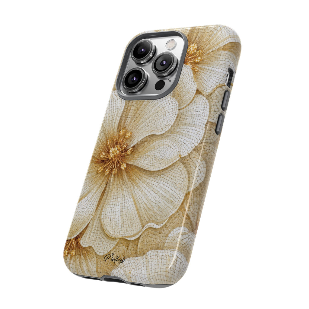 Floral Gold Bloom Tough Case