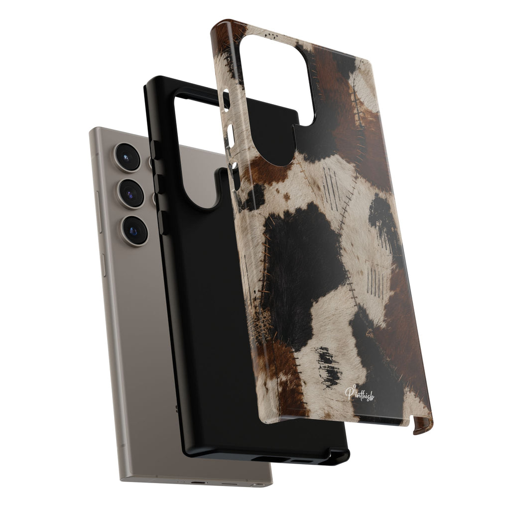 Brown & Black Animal Print Tough Case