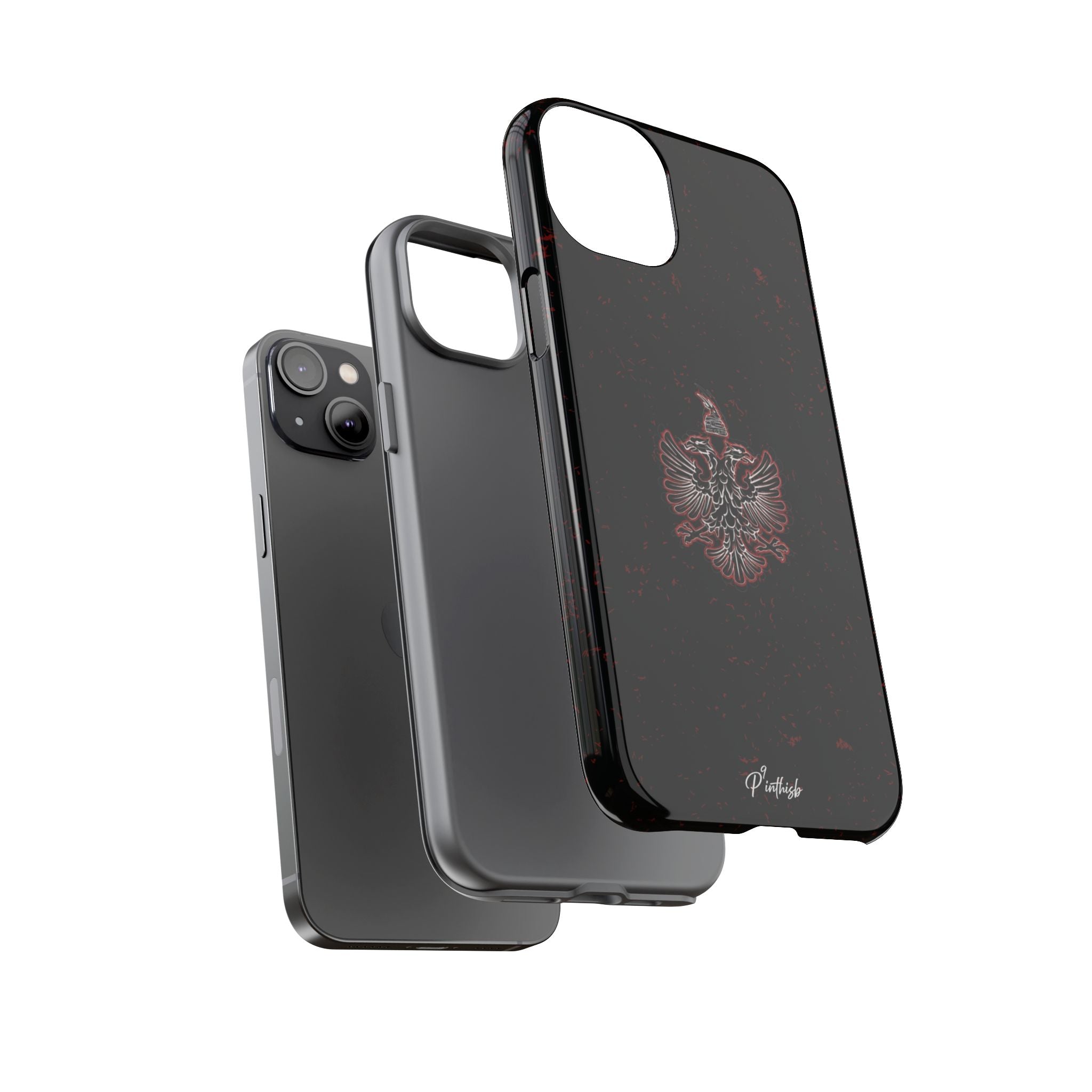 Albanian eagle Tough Phone Case