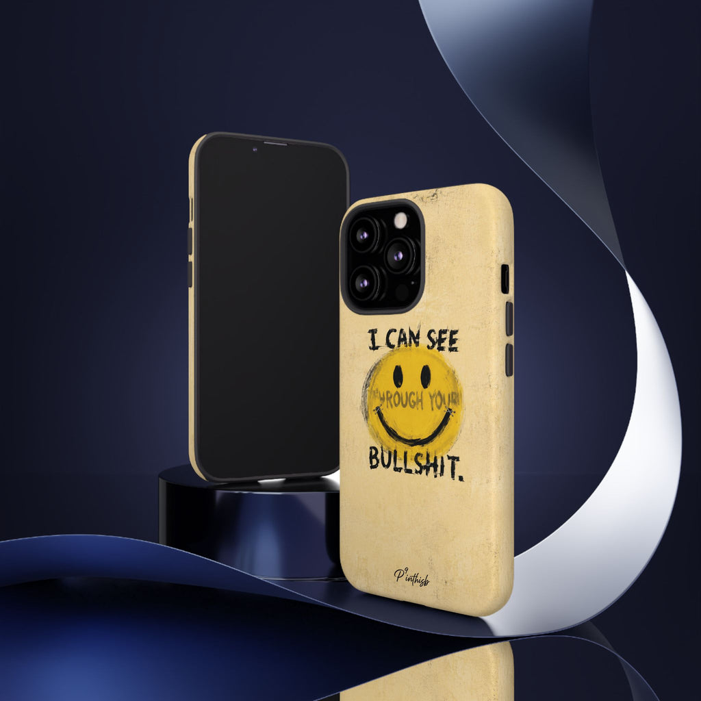 Smiley Anti-BS Tough Case