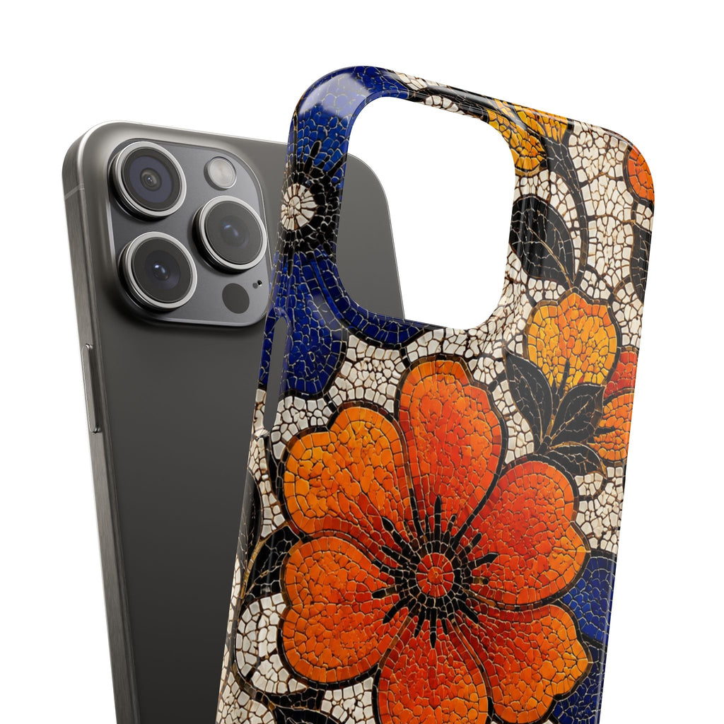 Floral Mosaic Snap Case