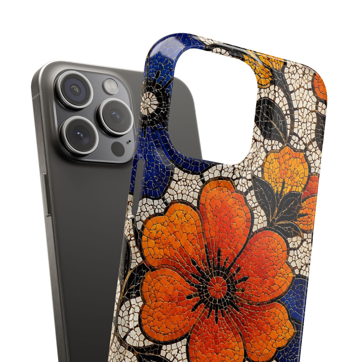 Floral Mosaic Snap Case