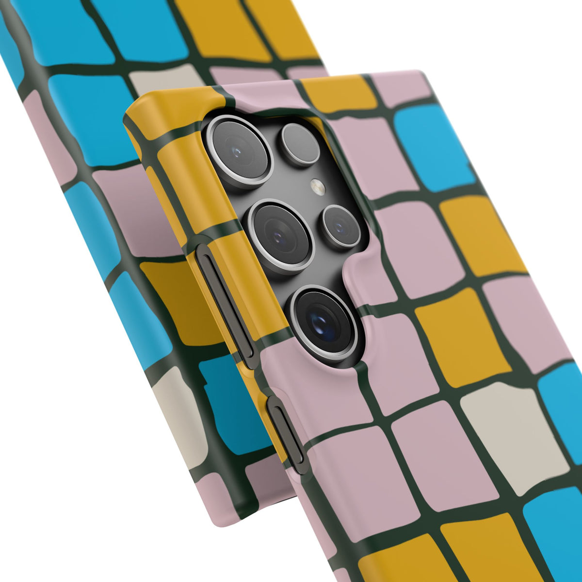 Color Grid Snap Phone Case