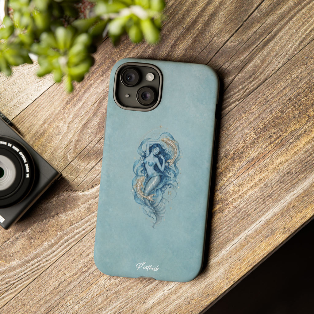 Pisces Zodiac Glitter Phone Case