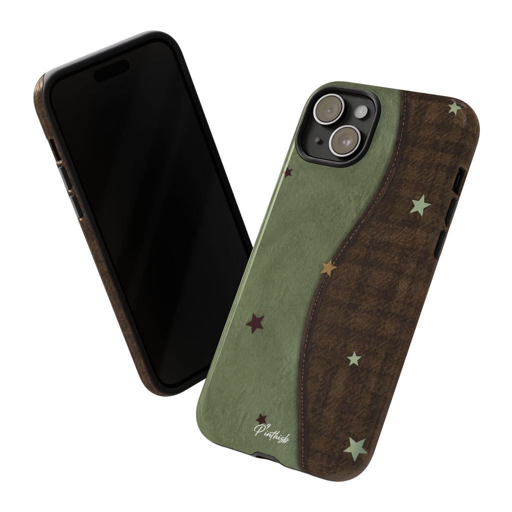 Rustic Stars Tough Phone Case