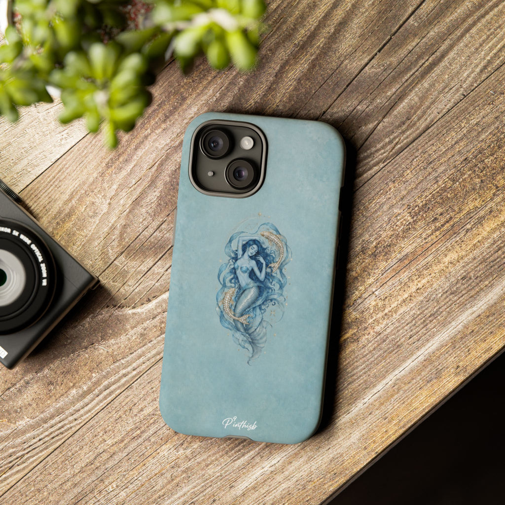 Pisces Zodiac Glitter Phone Case