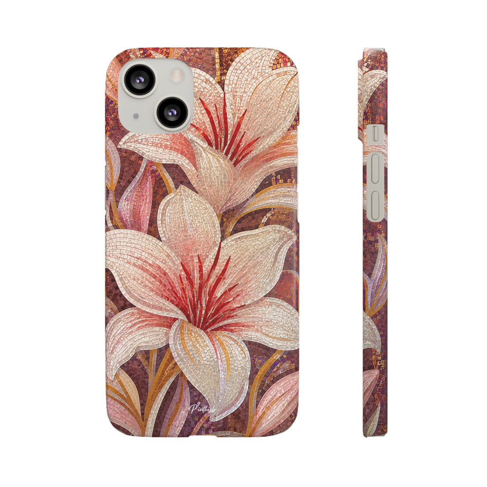 Floral Lily Snap Case