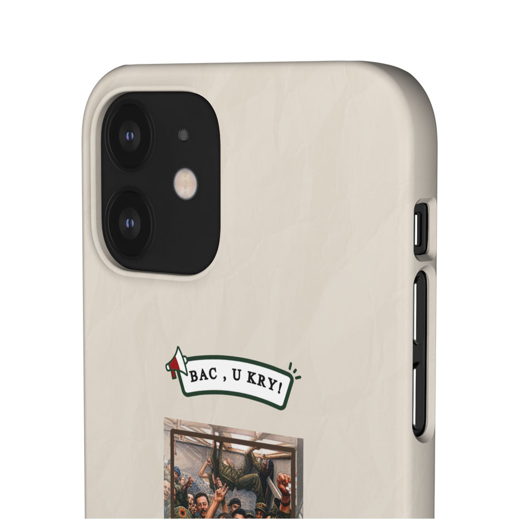 "BAC, U KRY!" Snap Case
