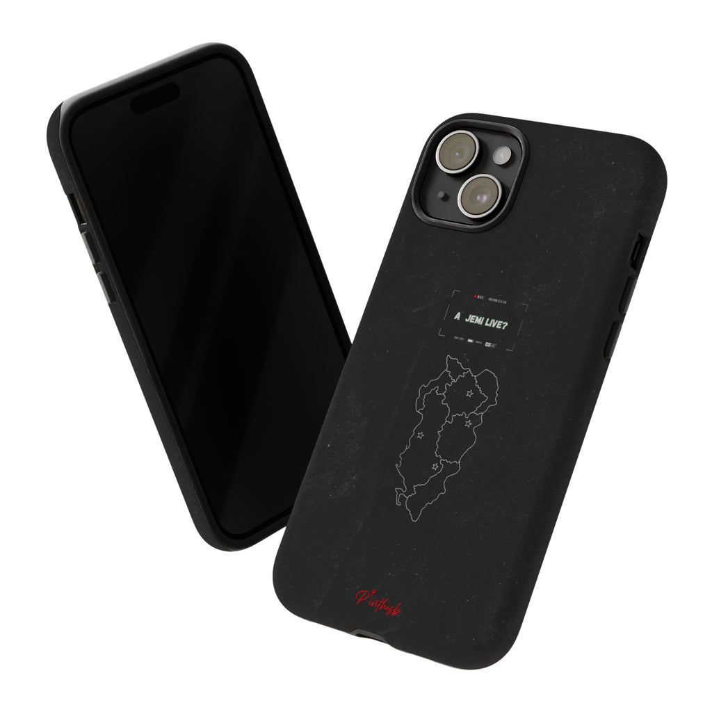 "A jemi live?" Tough Phone Case