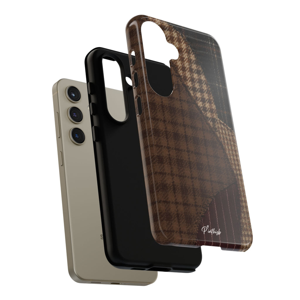 Rustic Brown Retro Tough Case